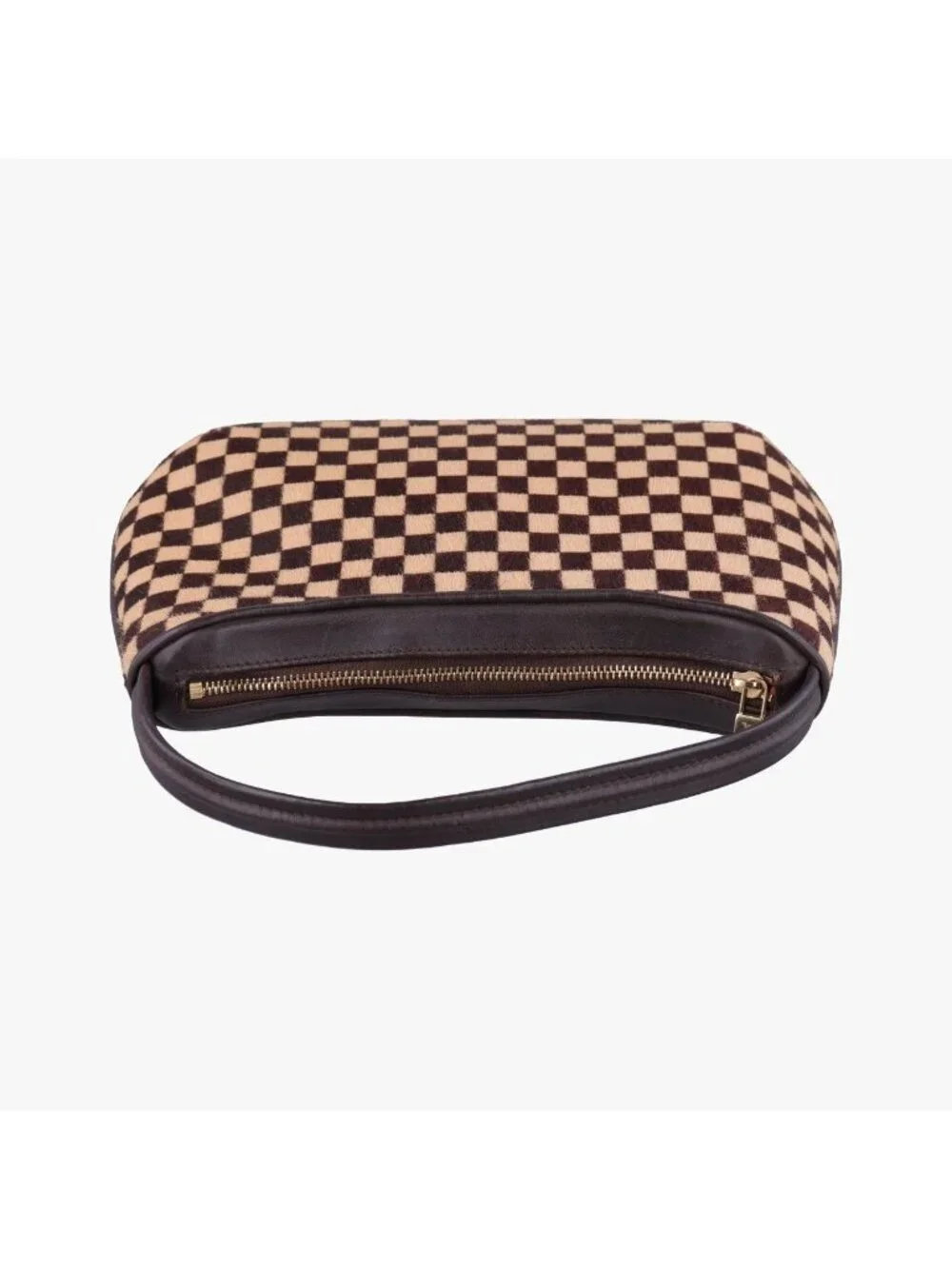 Louis Vuitton Damier Sauvage Brown Beige Calf Hair